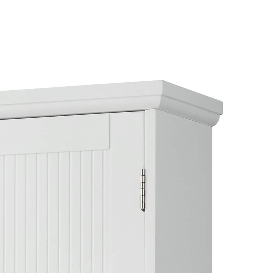 image 1 of Teamson Home Wooden Bathroom Furniture Wall Medicine Cabinet