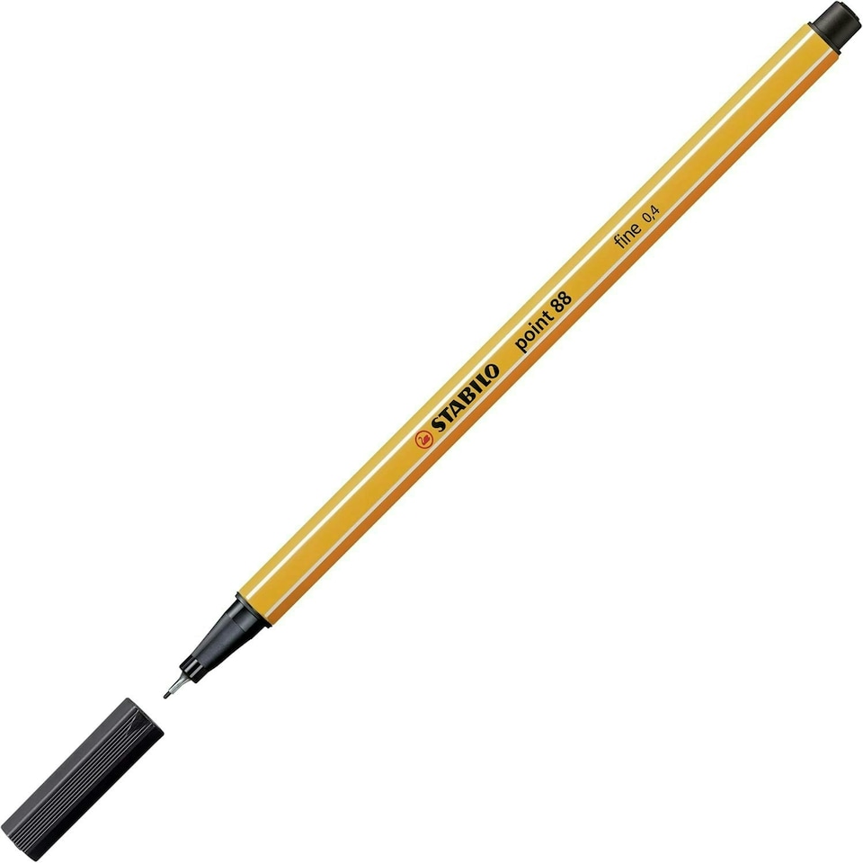 image 1 of Stabilo point 88 Fineliner Red/Blue/Black 3pk