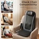 image 7 of HOMCOM Back Massager with Heat, Deep Tissue Massage Chair for Home Office