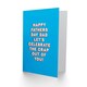 image 2 of Lets Celebrate Crap Out You Fun Funny Fathers Day Dad Card