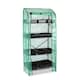 image 1 of Primrose 4 Tier Mini Greenhouse Plant Stand with Removable Cover