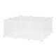 image 1 of PawHut Pet Playpen DIY Small Animal Cage 12 Panels for Hedgehog Bunny Chinchilla