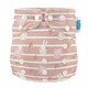 image 1 of Peppa Pig One Size All-In-One Reusable Cloth Nappy - Blush Stripe
