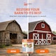 image 6 of Landlords Paint - Barn Paint - Weatherproof Protection for Wood, Furniture, Gates and Fences - Black - 5L