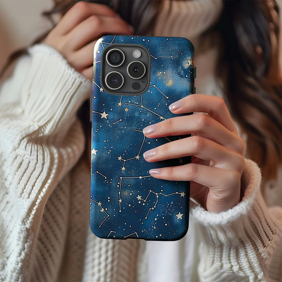image 1 of Stellar Sky Phone Case | Blue | iPhone 16e
Tough | iPhone 16e
Tough