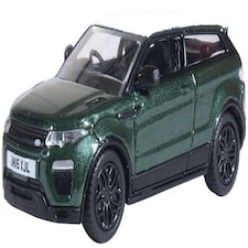 Oxford Diecast Range Rover Evoque Coupe 2016 Aintree Green