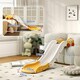image 7 of AIYAPLAY Kids Slide for Bed, Sofa, Easy to Assemble, Yellow