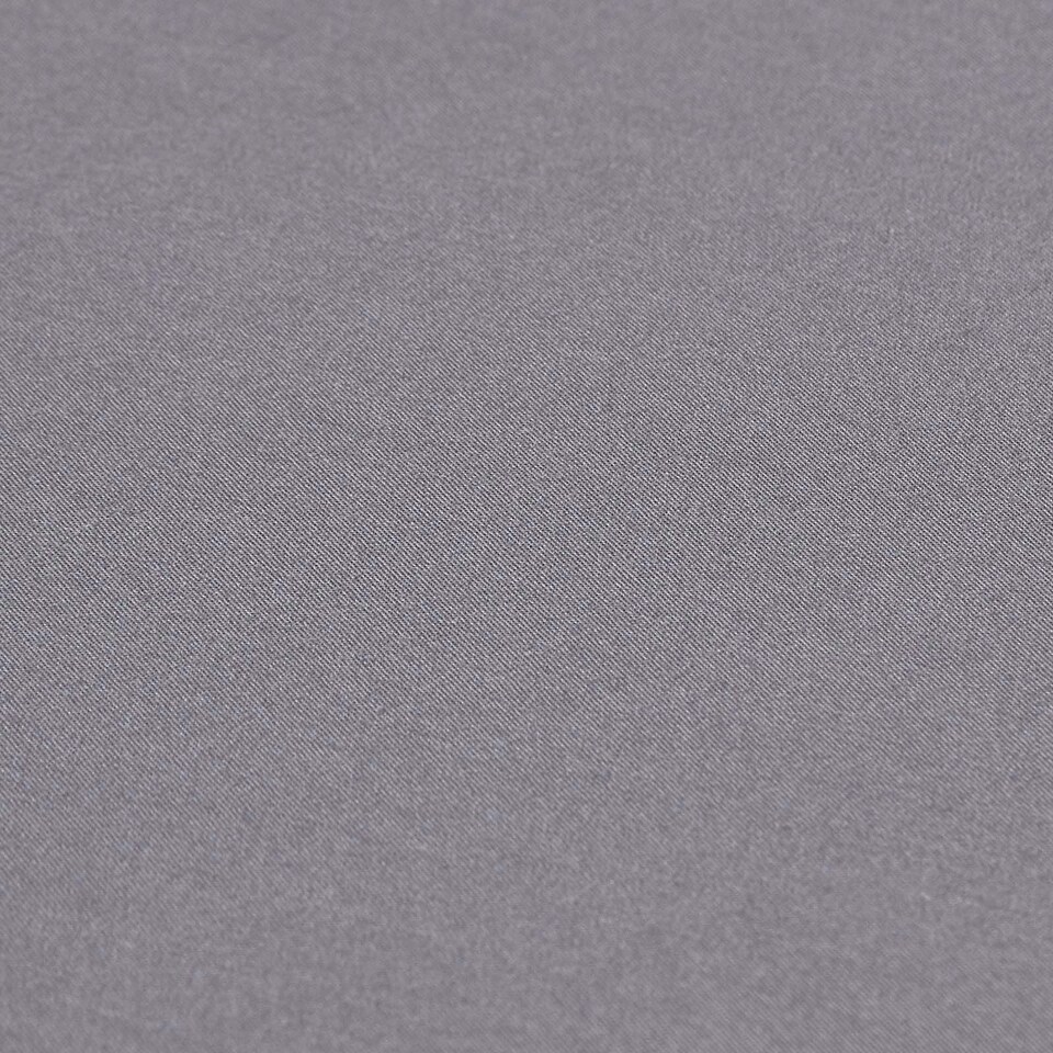 image 1 of Homescapes Dark Grey Egyptian Cotton Fitted Sheet 200 TC, Single Grey | Single