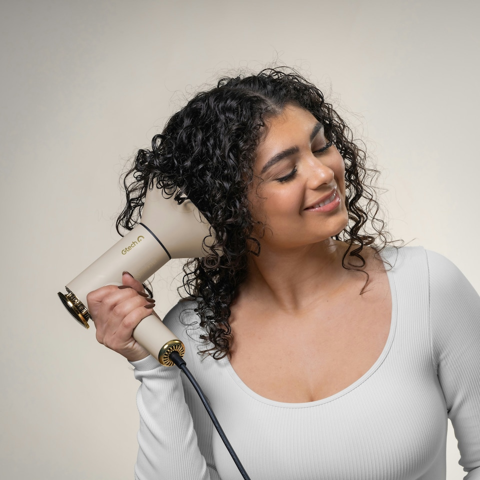 image 1 of Gtech DryOnic Ionic Fast Drying Hair Dryer (Oyster)