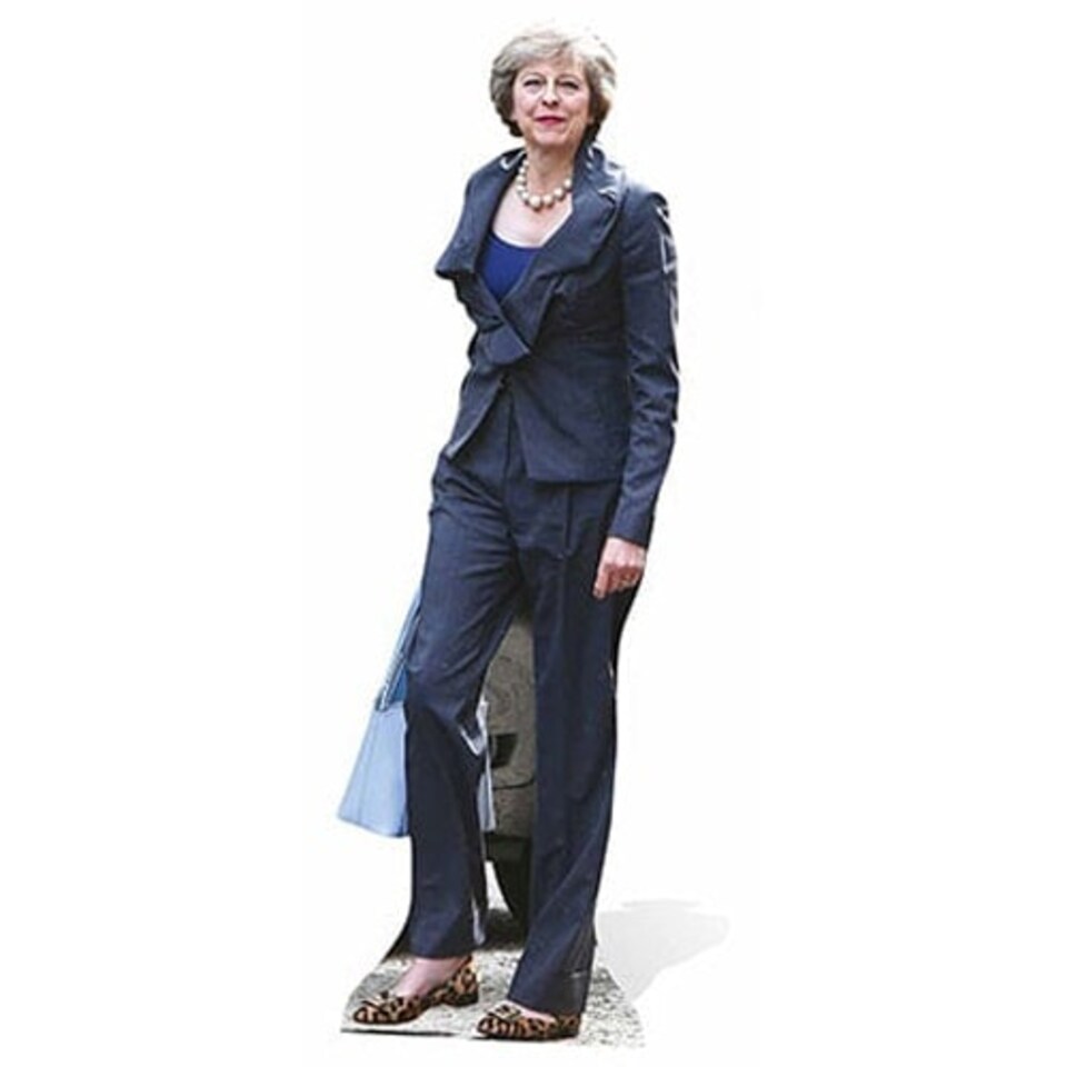 Theresa May Lifesize Cardboard Cutout - 170cm