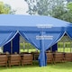 image 6 of Outsunny 3m x 6m Pop Up Gazebo Party Tent Canopy Marquee with Storage Bag Blue