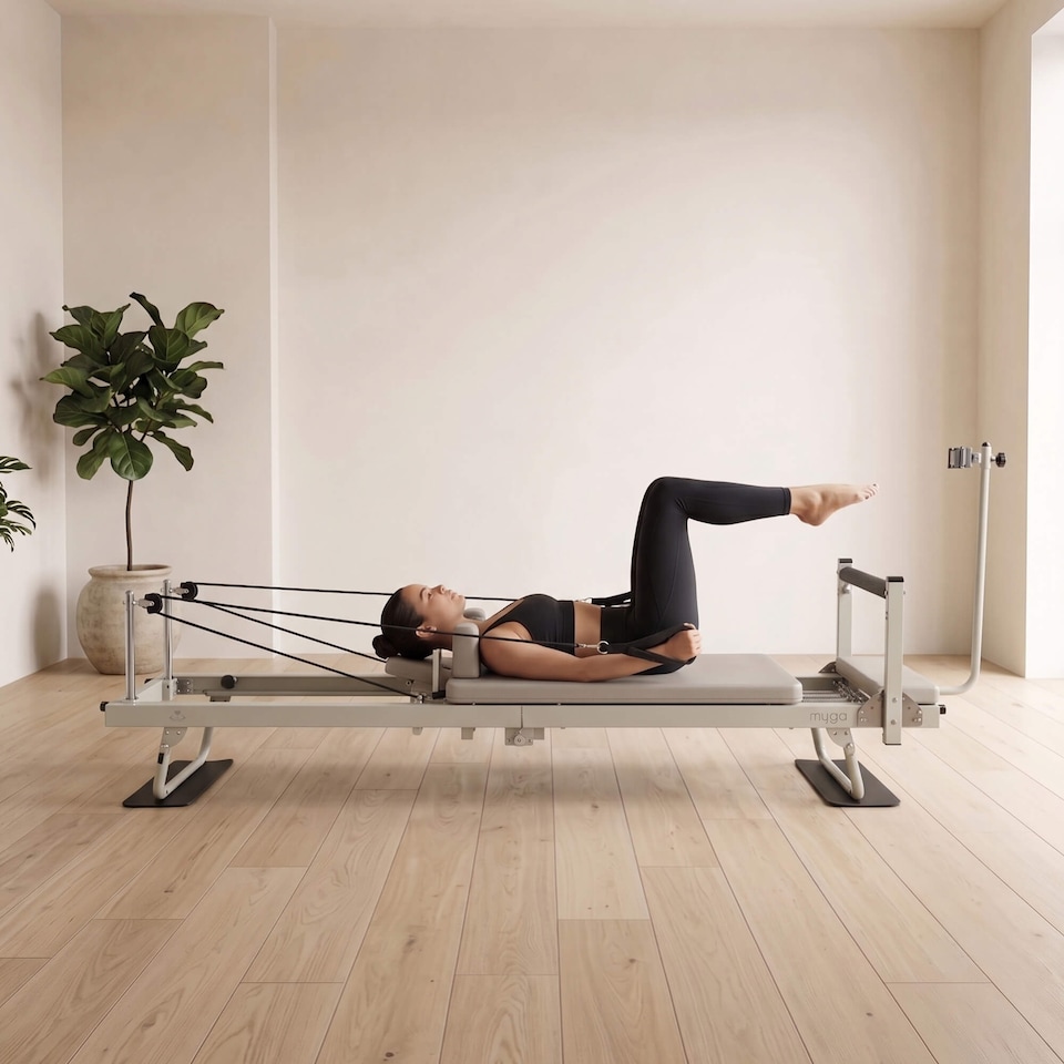 image 1 of Myga Studio Pilates Reformer - Beige
