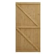 image 2 of Living and Home Pine Wood Garden Gate with Latch 183*91cm