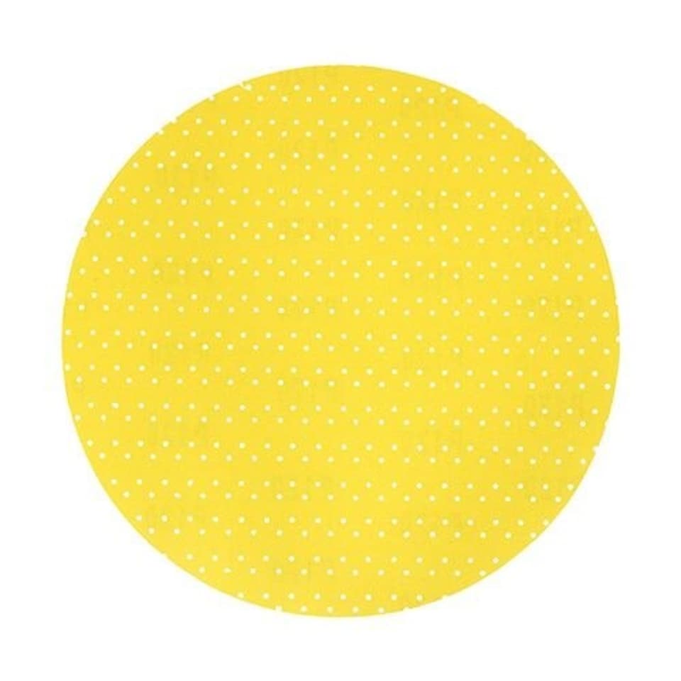 image 1 of Timco - Drylining Sanding Discs - 60 Grit - Yellow (Size 225mm - 25 Pieces)