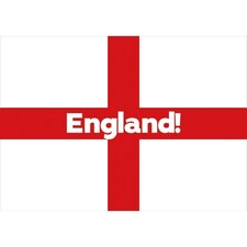 A2 England Party Sign Decoration 59cm x 42cm