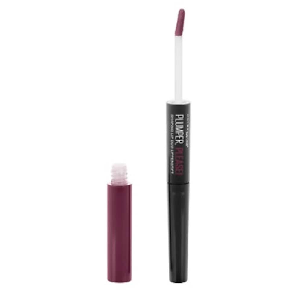 image 1 of Maybelline Plumper Please Duo Lip Gloss + Liner 240 Stunner N/A