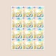 image 3 of Easter Eggs Square Stickers 65mm - Sheet of 12
