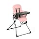image 3 of Flip Magic Fold Highchair (Blush Pink) – From Sitting Up to 15kg, 5-Point Safety Harness, Removable Tray, Quick One-Hand Fold, Compact Slimline, Easy Storage