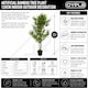 image 10 of Artificial Bamboo Tree Plant 120cm Indoor Outdoor Decoration | Green