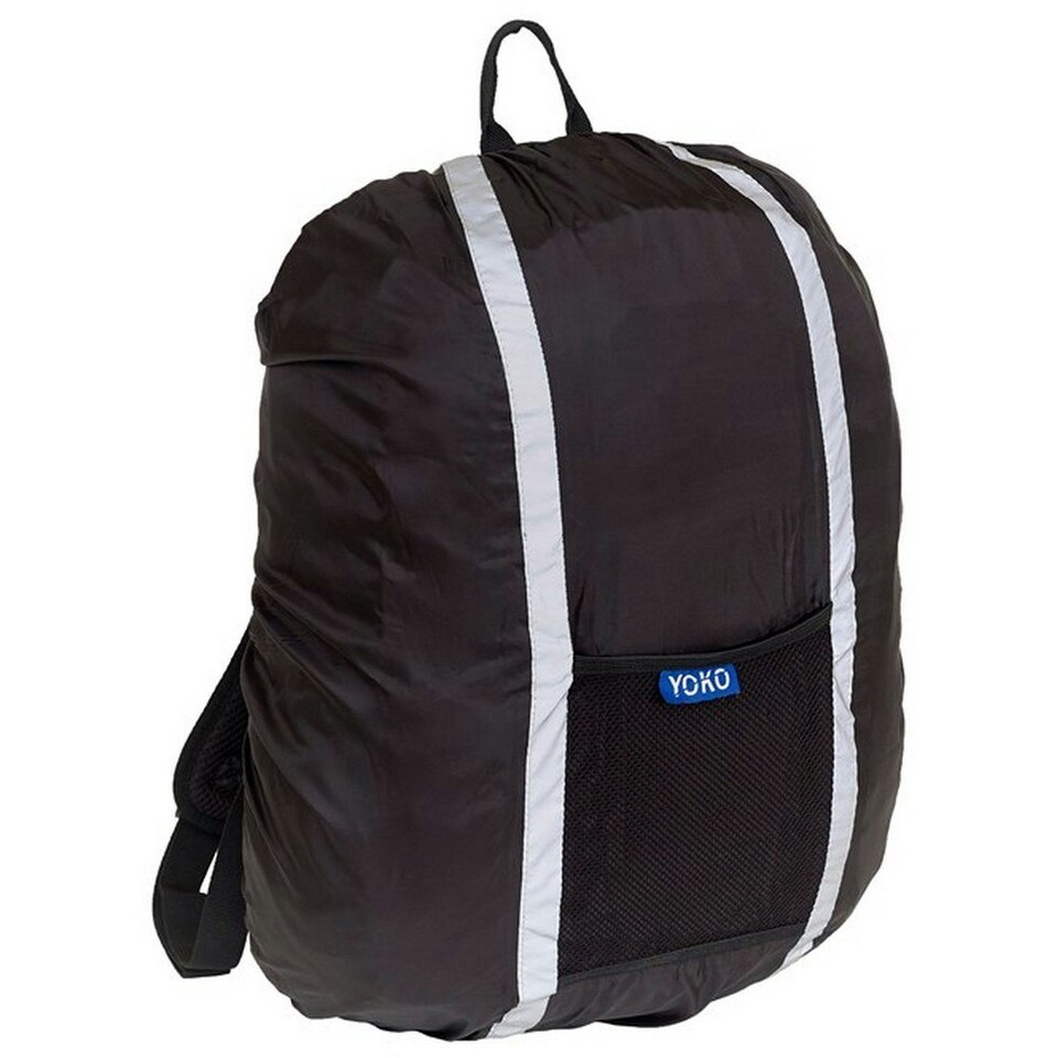Yoko Hi-Vis Backpack Cover - Black - One Size
