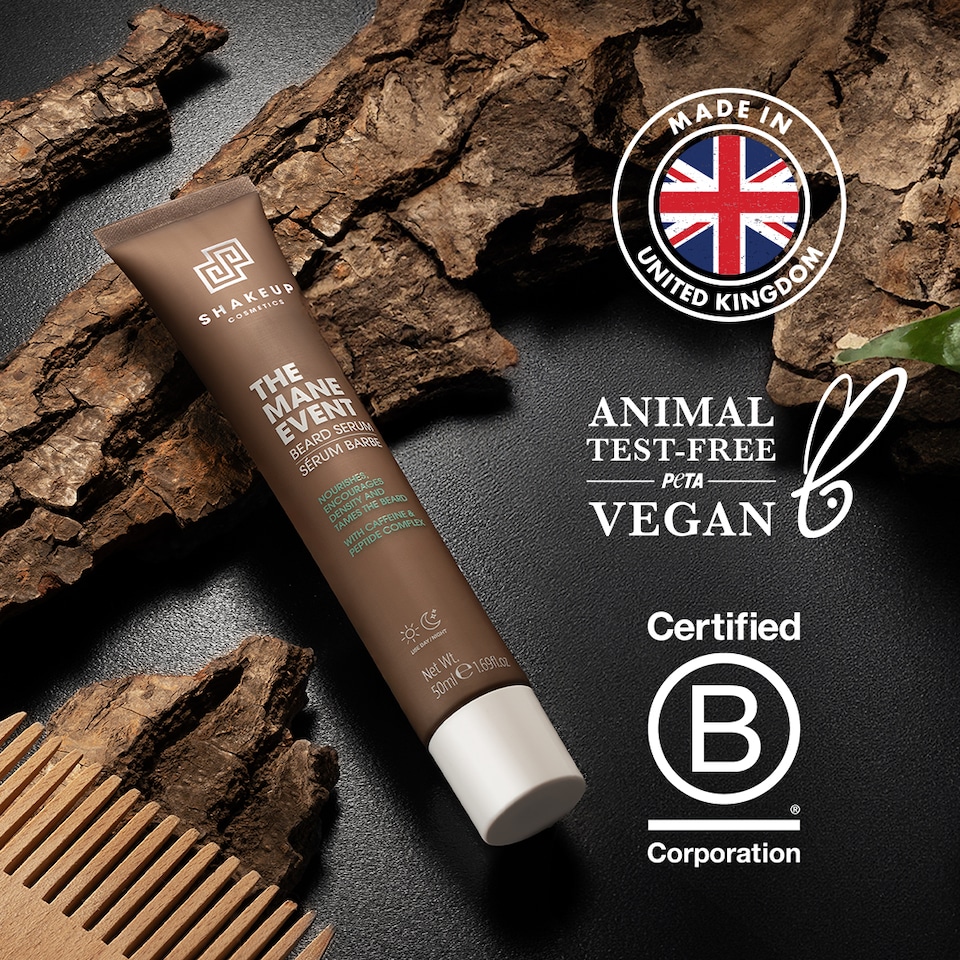 image 1 of Shakeup Cosmetics THE MANE EVENT Beard Serum - 50ml