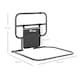 image 3 of HOMCOM Folding Bed Rail for Elderly Safety Bed Assist Bar w/ Pocket for Adults Black