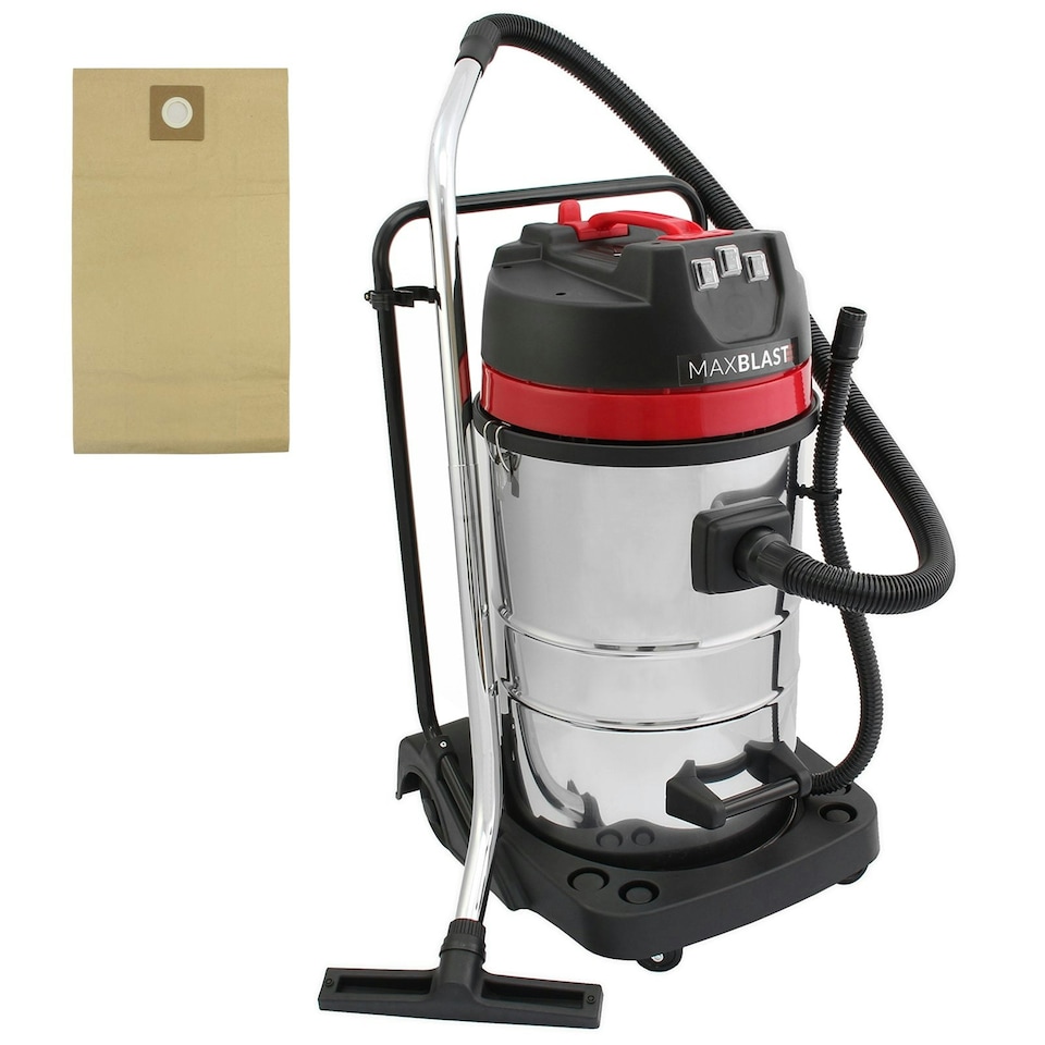 image 1 of MAXBLAST 80L Vacuum Cleaner Dust Bags, 5 Pack
