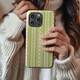 image 3 of Rose Stripe Phone Case | Green | Galaxy S25
Tough | Galaxy S25
Tough
