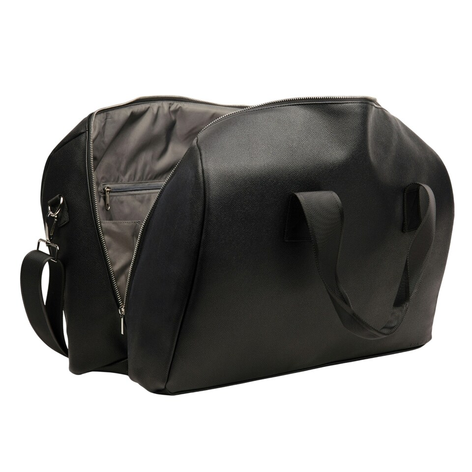 image 1 of Vinga Bermond PU Weekend Bag - Black - One Size | Black | One Size