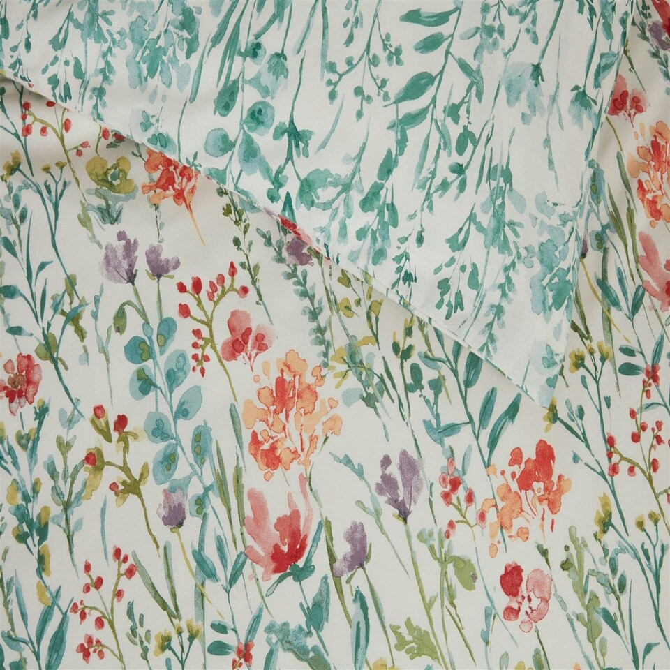 image 1 of Amaryllis Duvet Cover Set - Multi Multi | Single