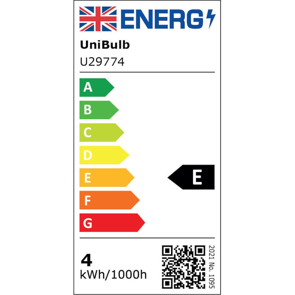 image 1 of UniBulb LED GU10 345lm 3.6W (Replaces 50W) 6500K (Daylight) Spotlight Downlight Dimmable Light Bulb - Pack of 1 | White | Daylight | 1