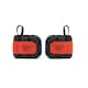 image 1 of Reebok Flexlock Wrist Weights 0.5kg Black