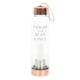 image 1 of Something Different Body And Soul Quartz Water Bottle - Clear/Copper - One Size