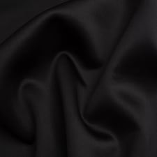 Minerva Core Range Black Neoprene Stretch Knit Fabric for Dressmaking, 145cm / 57" Wide - per metre