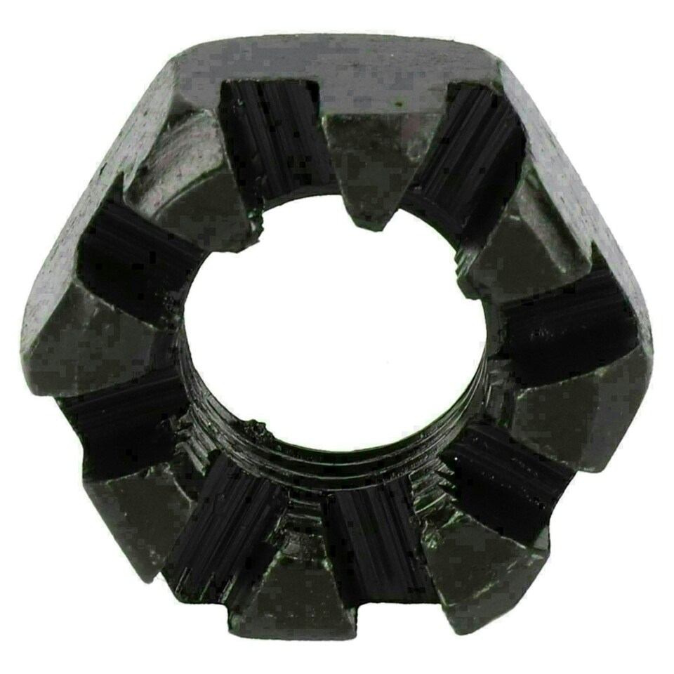 image 1 of 3/4" BSF Slotted Castle Nut Trailer Wheel Hubs Castellated Hub Bearing 2 Pack
