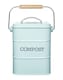 image 1 of KitchenCraft Compost Bin Blue Metal 3L