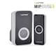 image 1 of Lloytron Plug-in Wireless Doorbell (UK Plug) | Black | Black | One Size | 1