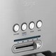 image 2 of Sage The 'A Bit More' Toaster 2 Slice With Wide Slots - 5 Settings Including A Bit More, Fruit Bread, Crumpet & Frozen - Brushed Stainless Steel Silver
