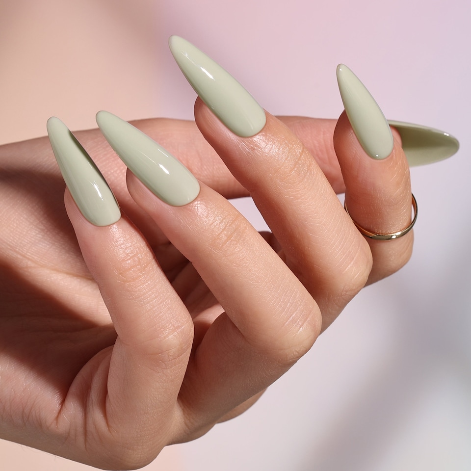 image 1 of Bluesky Green Gel Polish - Gentle Grass 10ml | Green | Gentle Grass | 10[en_GB] milliliter