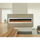 image 2 of Living and Home 50 Inch Electric Fireplace -Recessed/Wall Mounted/Freestanding, with Remote,1500W,White
