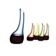 image 9 of Riedel Cornetto Confetti Blue Decanter