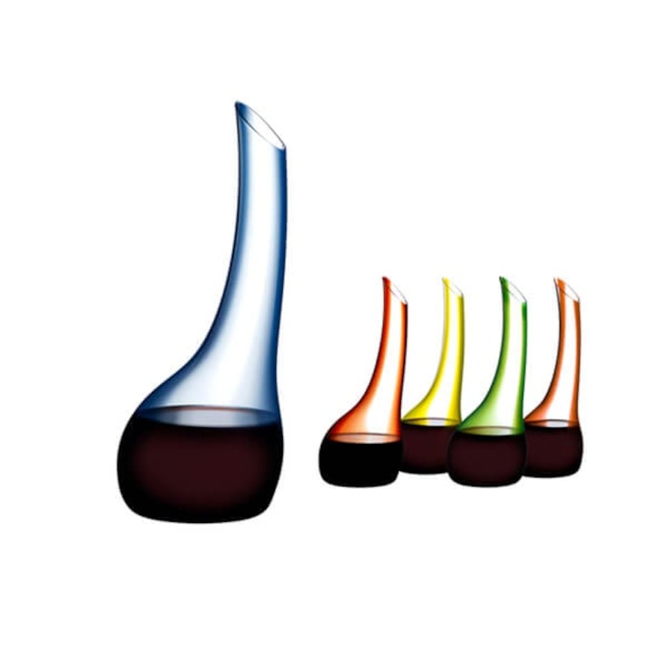 image 1 of Riedel Cornetto Confetti Blue Decanter