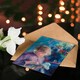 image 4 of Pierre Auguste Renoir Art Card Young Woman Sewing
