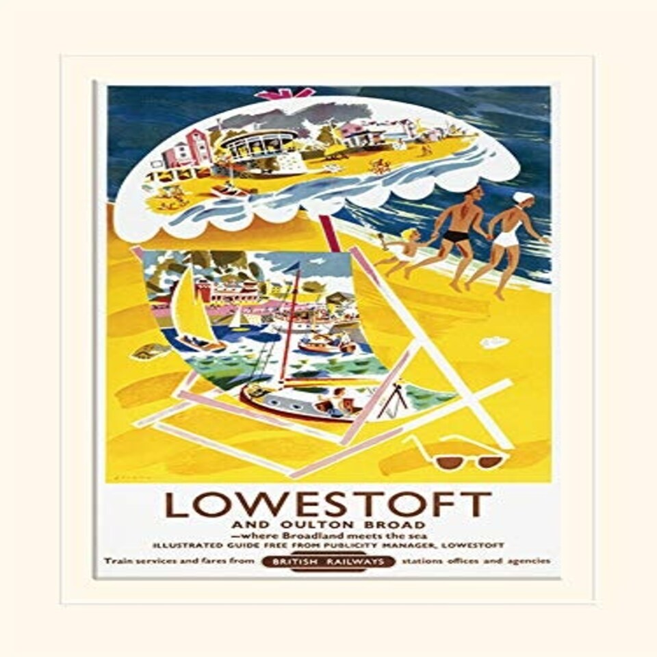 LOWESTOFT (DECK CHAIR) - 30x40 - AG PRINTS