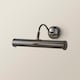 image 4 of ValueLights Gemini Pair Black Chrome Twin Picture Wall Lights | Black