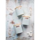 image 5 of KitchenCraft Airtight Tea Coffee Sugar Canister Set Blue