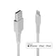 image 5 of 0.5m USB to Lightning Cable, White