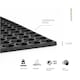 image 5 of Heavy Duty Non Slip Rubber Ring Entrance Doormat