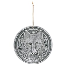 Wild One 20cm Silver Terracotta Plaque By Lisa Parker (6/24)