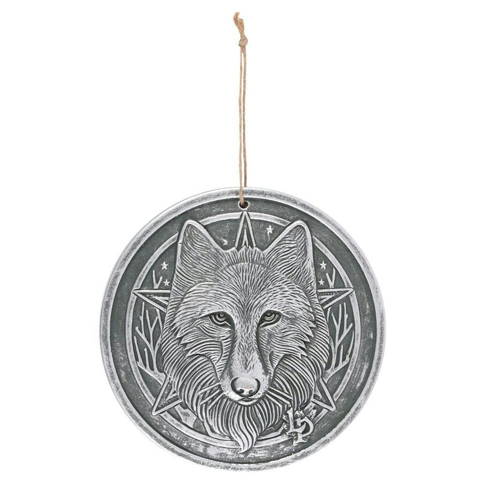 Wild One 20cm Silver Terracotta Plaque By Lisa Parker (6/24)